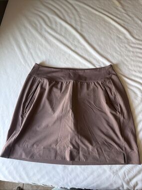 Athleta Mauve Brown Mini Skort